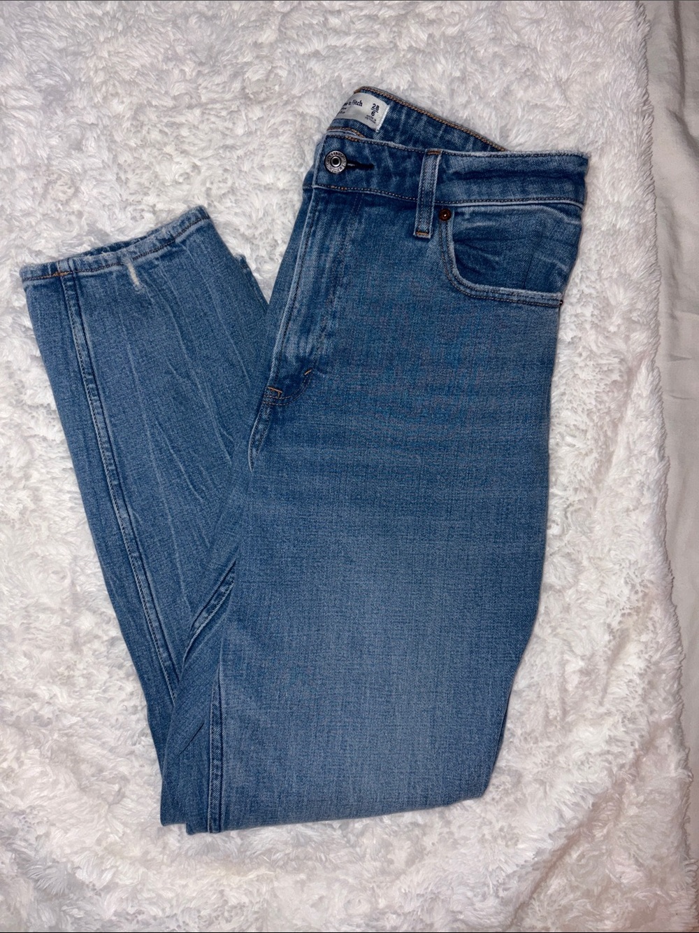 Abercrombie & Fitch- The Mom High Rise Jean- Curve Love.
